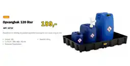 Toolspecial Cemo opvangbak aanbieding