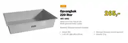 Toolspecial Cledo Opvangbak 220 liter aanbieding