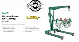 Toolspecial Compac Werkplaatskraan 500 - 1.500 kg aanbieding