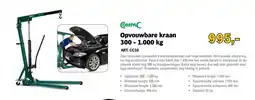 Toolspecial Compac Opvouwbare kraan 300 - 1.000 kg aanbieding