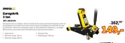 Toolspecial Omega Lift Garagekrik 3 ton aanbieding