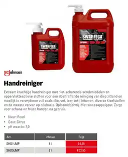 Toolspecial Swarfega handreiniger aanbieding