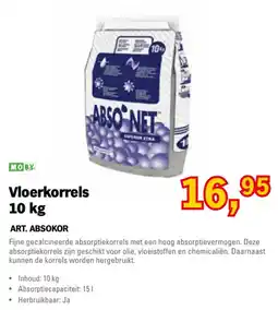 Toolspecial Moby vloerkorrels aanbieding