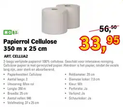 Toolspecial Moby Papierrol Cellulose aanbieding