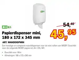 Toolspecial Moby papierdispenser mini aanbieding
