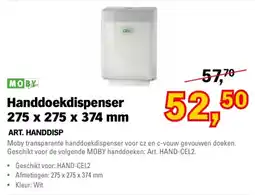 Toolspecial Moby Handdoekdispenser aanbieding