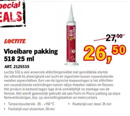 Toolspecial Loctite Vloeibare pakking 518 25 ml aanbieding