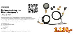 Toolspecial Leitenberger Koelsysteemtester voor Hoogvoltage accu's aanbieding