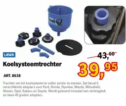 Toolspecial Laser koelsysteemtrechter aanbieding