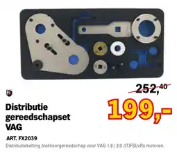 Toolspecial FIX distributiegereedschapset vag aanbieding