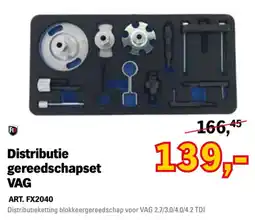 Toolspecial FIX distributie gereedschapset vag aanbieding