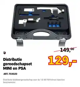 Toolspecial Fix distributie gereedschapset mini en psa aanbieding