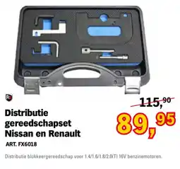 Toolspecial Fix distributie gereedschapset nissan en renault aanbieding
