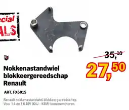 Toolspecial Renault nokkenastandwiel blokkeergereedschap aanbieding