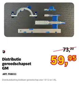Toolspecial FX Distributie gereedschapset GM aanbieding