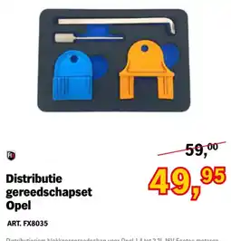 Toolspecial Opel Distributie gereedschapset aanbieding