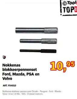 Toolspecial TS Tools Nokkenas blokkeerpennenset Ford, Mazda, PSA en Volvo aanbieding