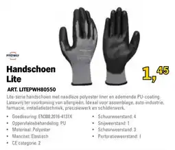 Toolspecial ProWay Handschoen Lite aanbieding