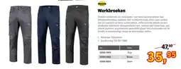 Toolspecial Utility Werkbroeken aanbieding