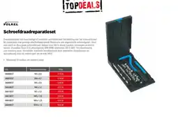 Toolspecial VOLKEL Schroefdraadreparatieset aanbieding