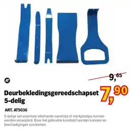 Toolspecial AT Deurbekledingsgereedschapset 5-delig aanbieding
