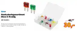 Toolspecial tirex Steekzekeringassortiment Micro II 76-delig aanbieding