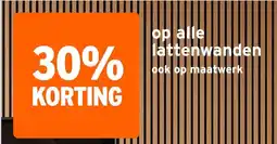 GAMMA op alle lattenwanden aanbieding