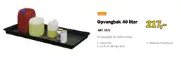 Toolspecial Cemo opvangbak 40 liter aanbieding
