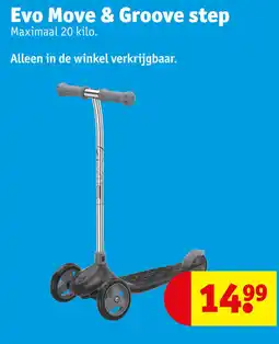 Kruidvat Evo move & groove step aanbieding