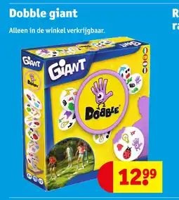 Kruidvat Dobble giant aanbieding