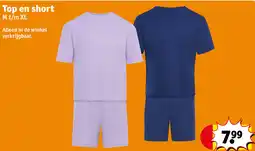 Kruidvat Top en short aanbieding