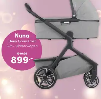 Baby & Tiener Nung Demi Grow Frost 2-in-1 kinderwagen aanbieding