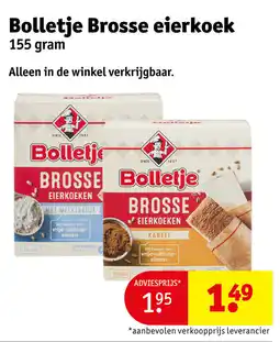 Kruidvat Bolletje brosse eierkoek aanbieding