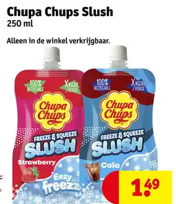 Kruidvat Chupa chups slush aanbieding