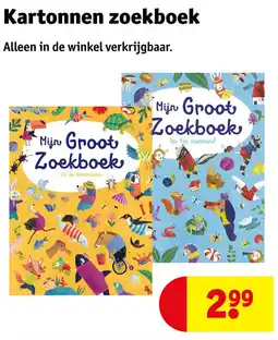 Kruidvat Kartonnen zoekboek aanbieding