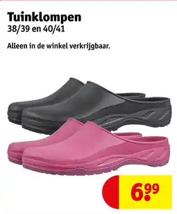 Kruidvat Tuinklompen aanbieding