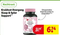 Kruidvat Kruidvat overgang slaap & spier support aanbieding