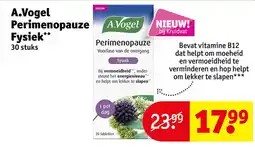 Kruidvat A.vogel perimenopauze fysiek aanbieding