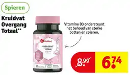 Kruidvat Kruidvat overgang totaal aanbieding