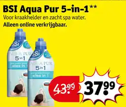 Kruidvat BSI Aqua Pur 5-in-1 aanbieding