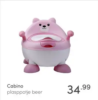 Baby & Tiener Cabino plasppotje beer aanbieding