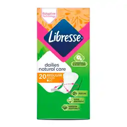 Kruidvat Libresse Dailies Natural Care Regular Normal Inlegkruisjes aanbieding