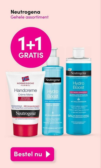 DA Neutrogena aanbieding