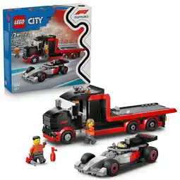 Kruidvat LEGO City 60493 F1 Displaytruck met Audi F1 Racewagen aanbieding
