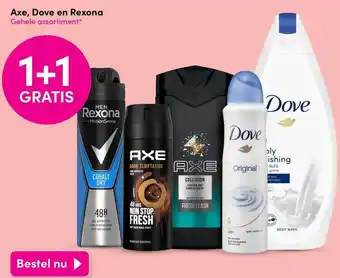 DA Axe, Dove en Rexona aanbieding