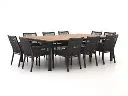 Kees Smit + 10% kassakorting | Manifesto Rivola/Linosa 240x160cm dining tuinset 11-delig aanbieding