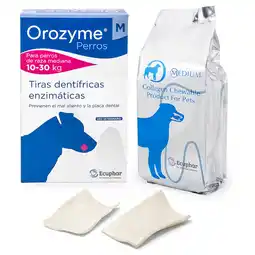 Zooplus 141g Strips Middelgrote honden Orozyme Hondensnacks aanbieding