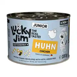 Zooplus 6x200g Lucky Jim MINI Junior kip natvoer voor honden aanbieding