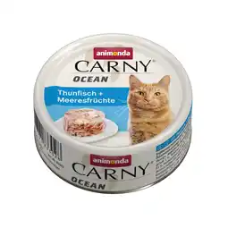 Zooplus animonda Carny Ocean 12 x 80 g Kattenvoer - Tonijn + zeevruchten aanbieding