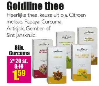 Gezond & Wel Goldline thee aanbieding